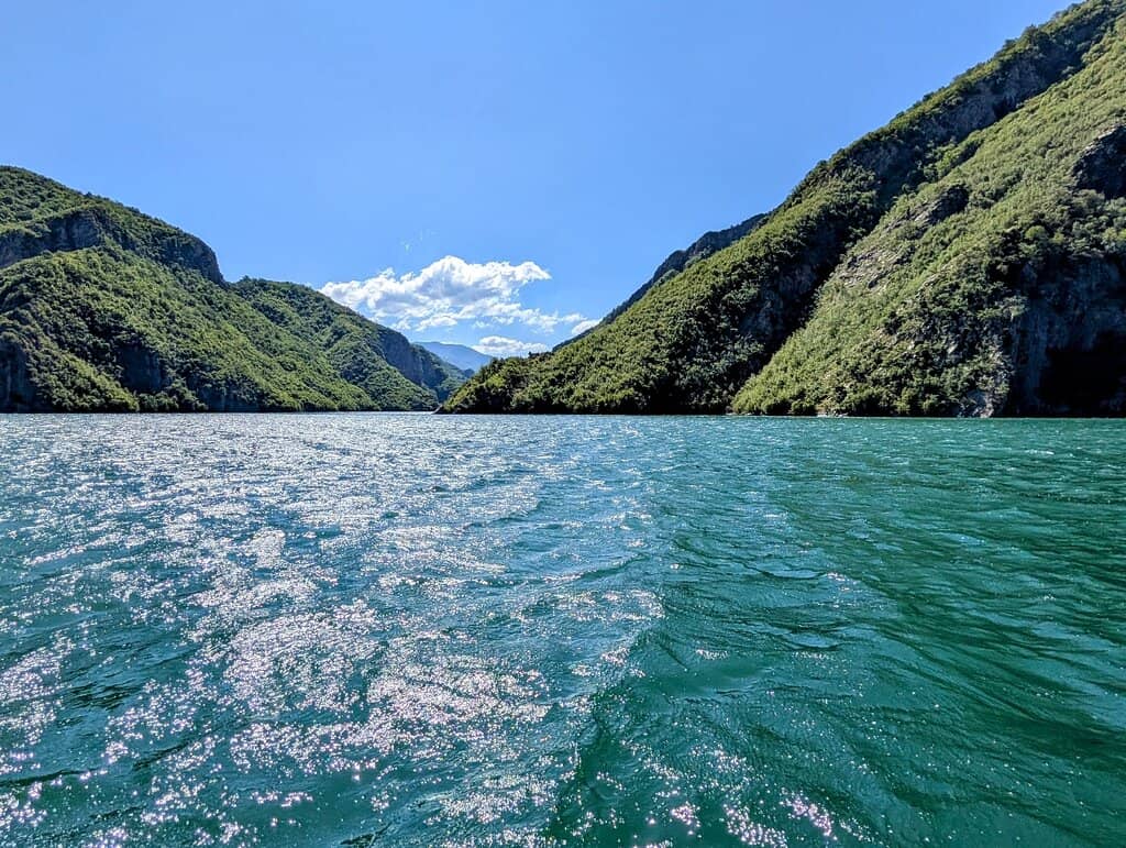 Breathtaking Komani Lake Views
