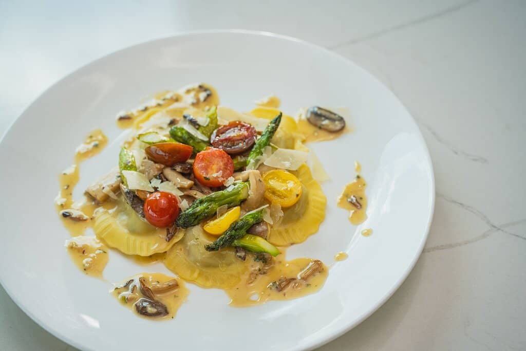 MUSHROOM TRUFFLE RAVIOLI