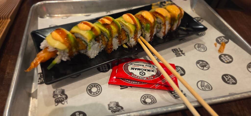 Record Store & Lively Ambiance