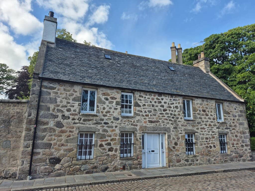 Old Aberdeen's Cobblestone Streets