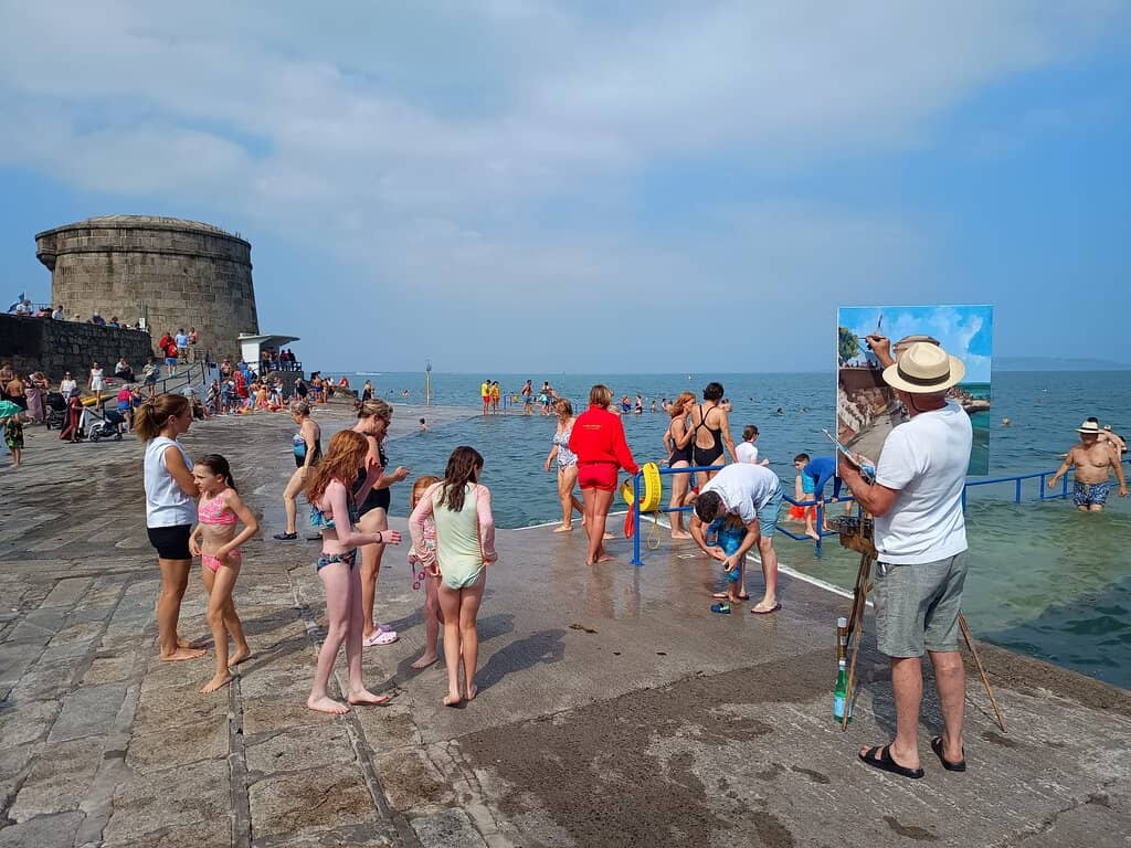 The Iconic Seapoint Bathing Area