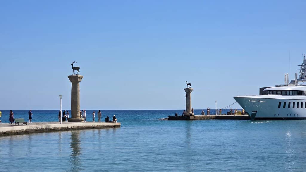 Mandraki Harbour