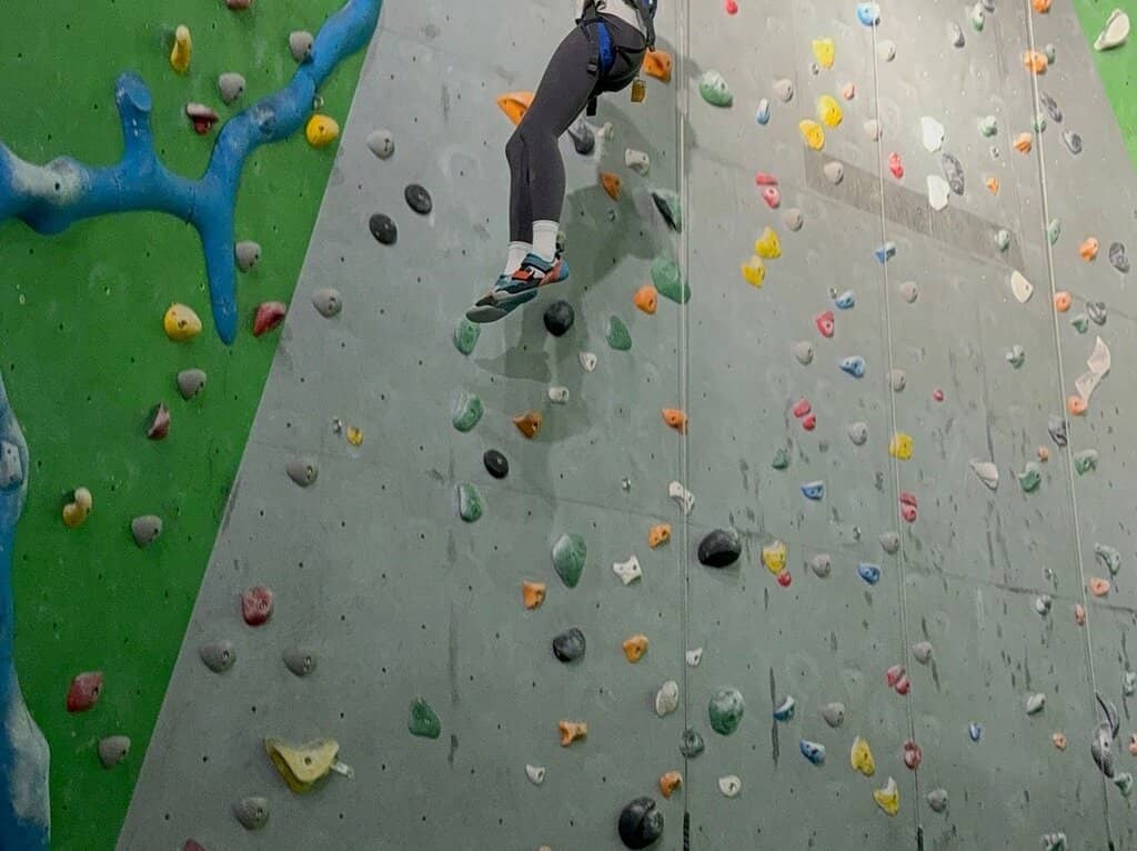 Indoor Rock Climbing