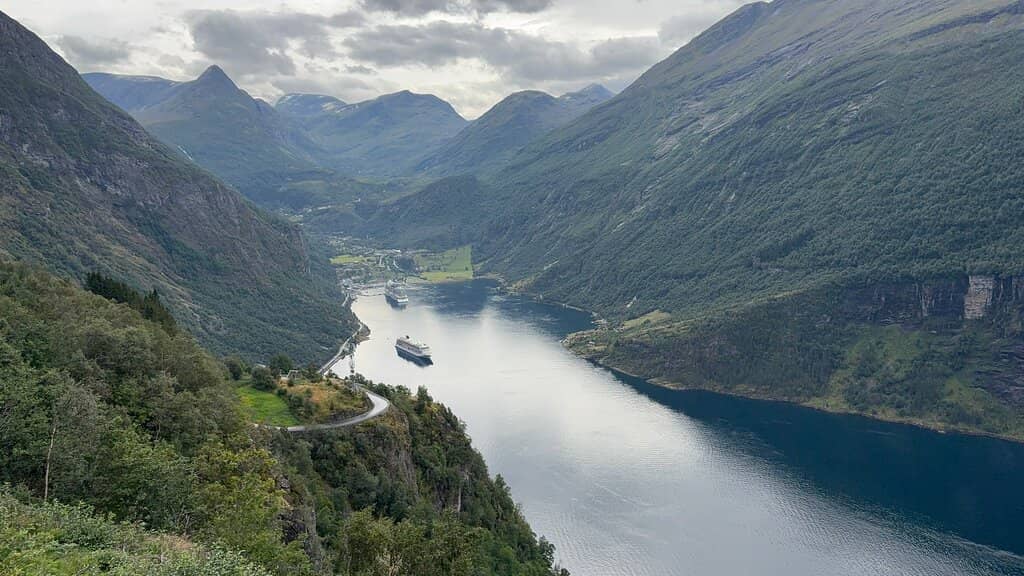 Panoramic Geirangerfjord Vista