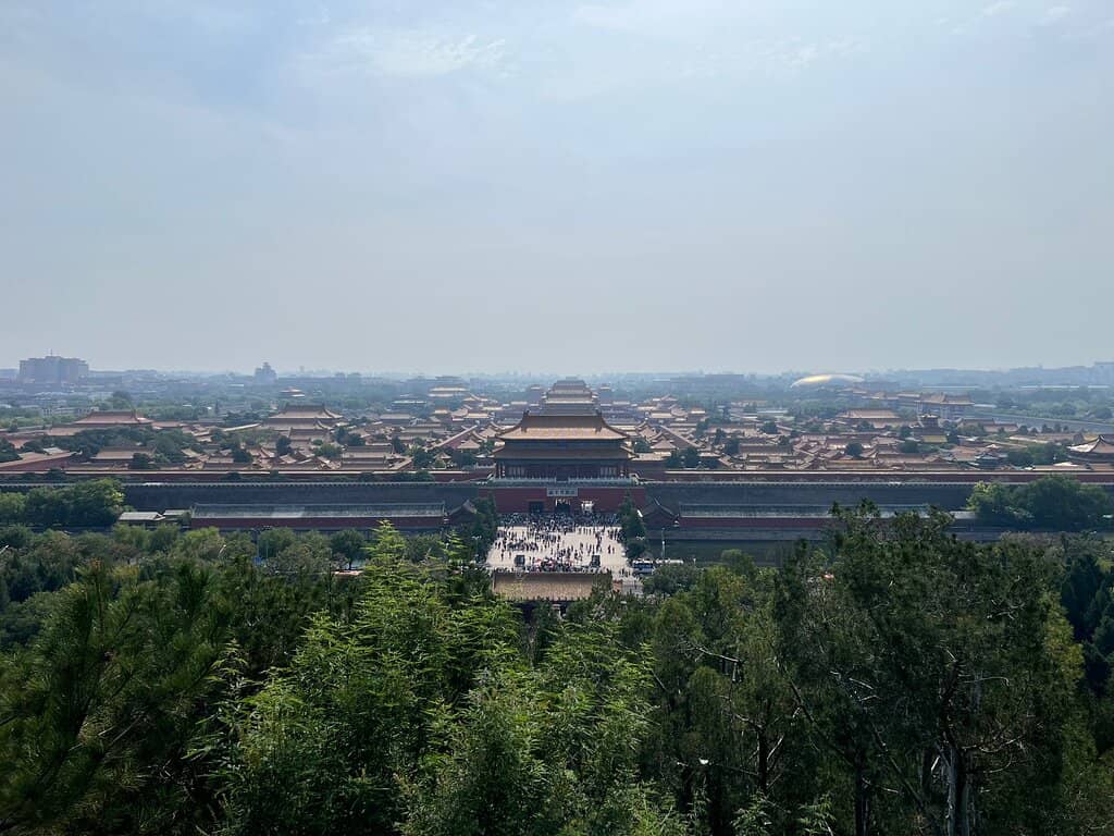 Panoramic Forbidden City View