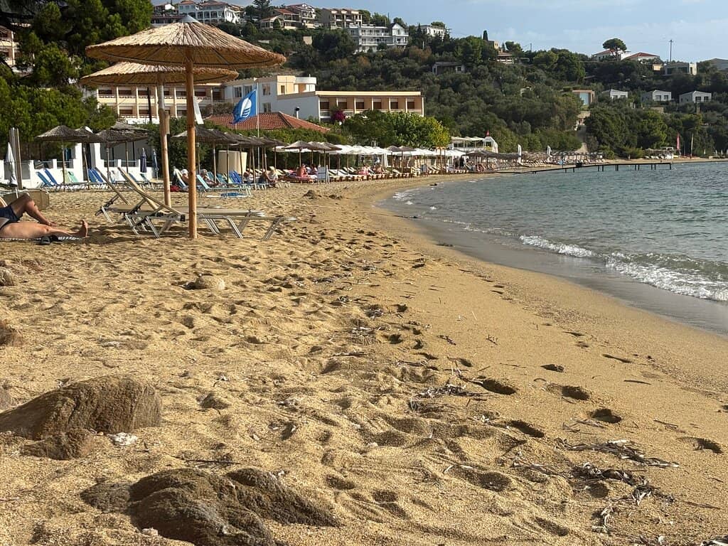 Relaxed Beach Bar Scene