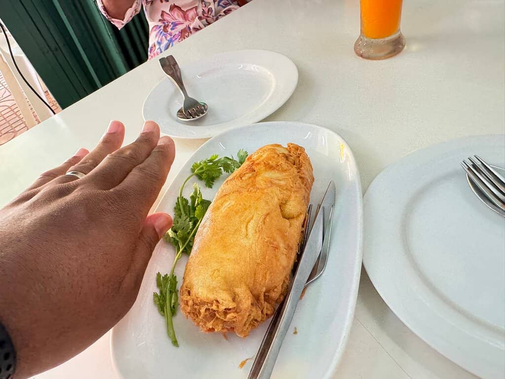 Drunken Noodles with Giant Prawns