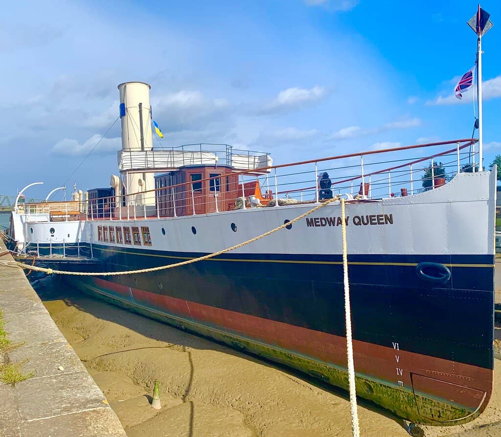 Restored Paddle Steamer