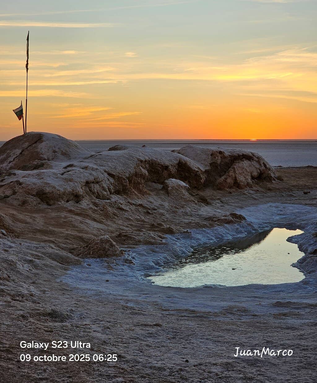Salt Pan Mirages