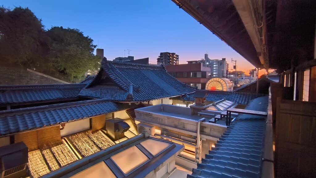 Dogo Onsen Town Atmosphere