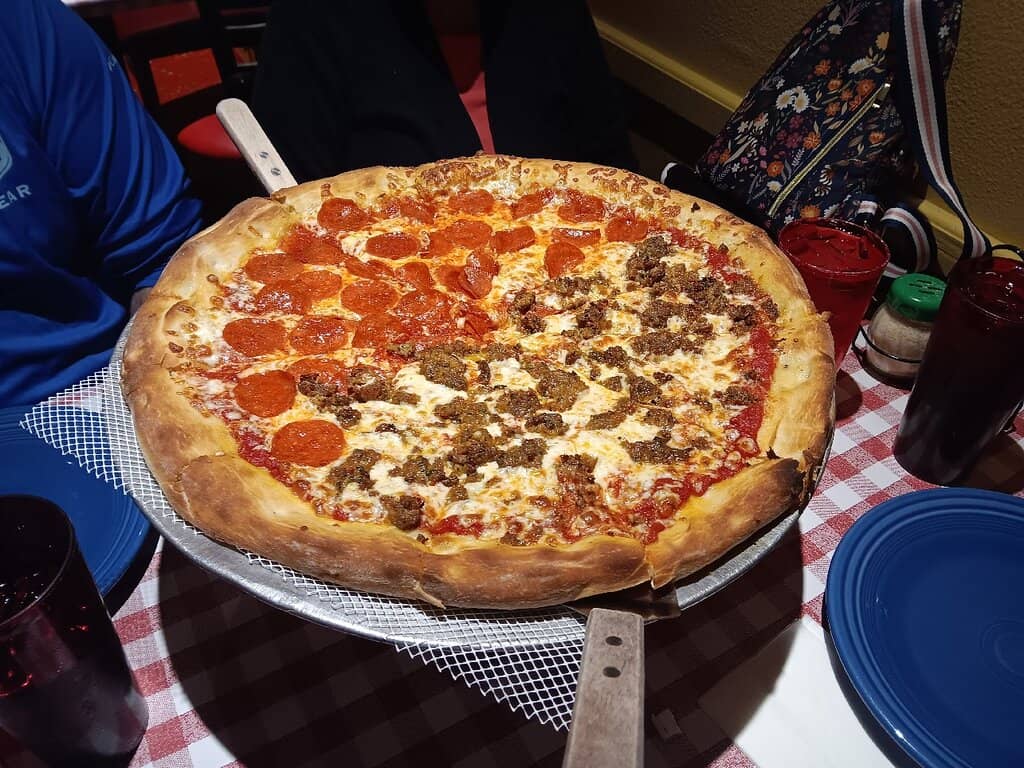Half & Half Pizza