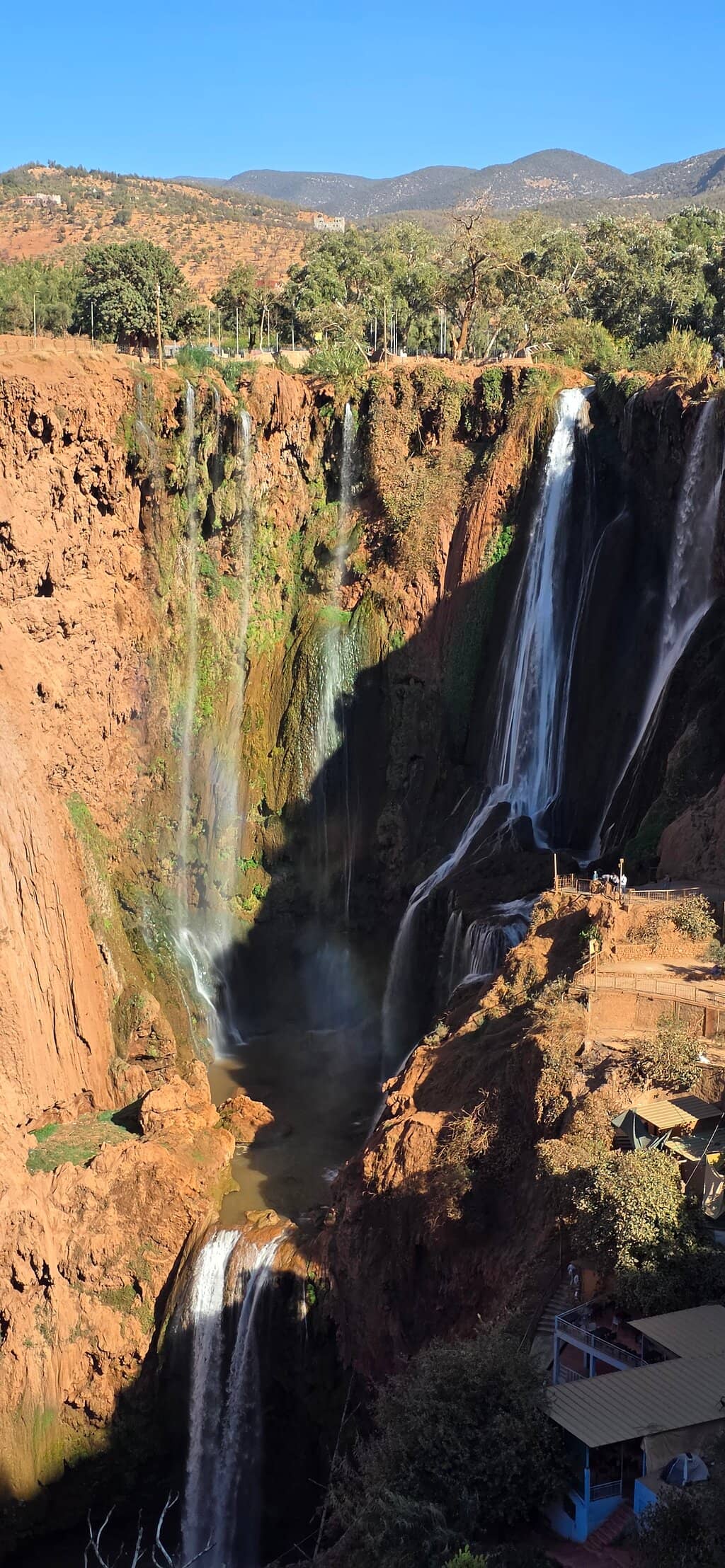 Boat Ride Under the Falls