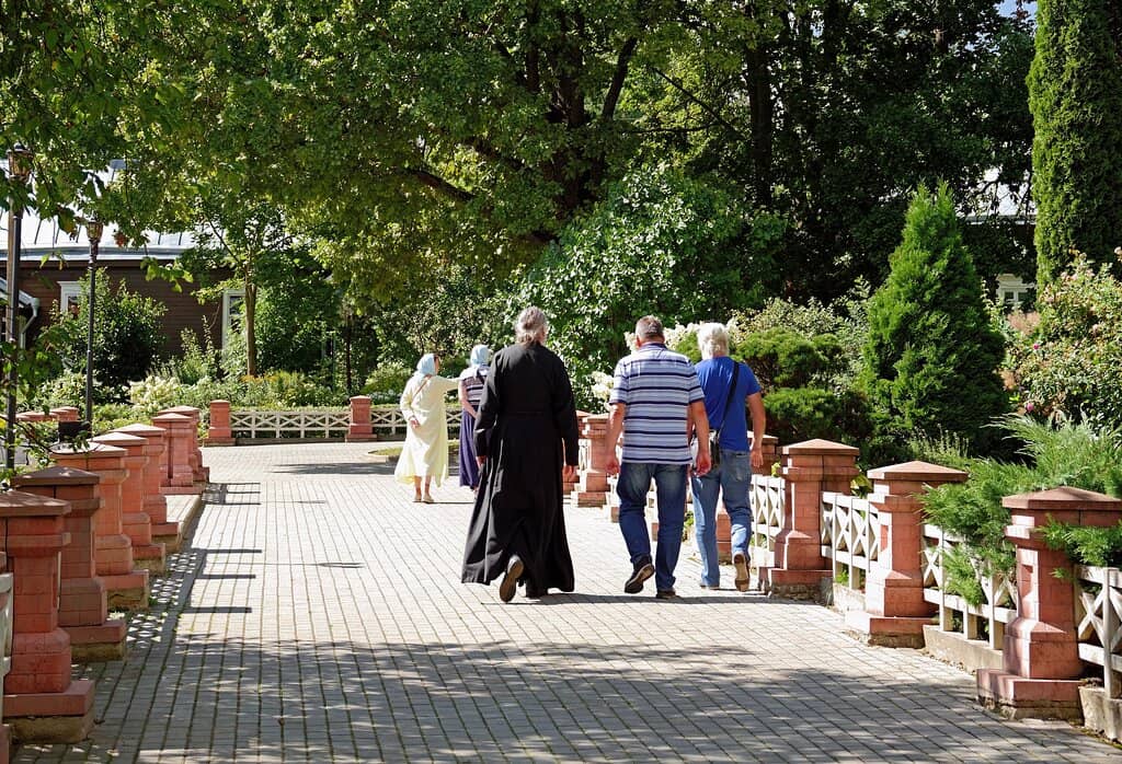 Flower-Filled Grounds