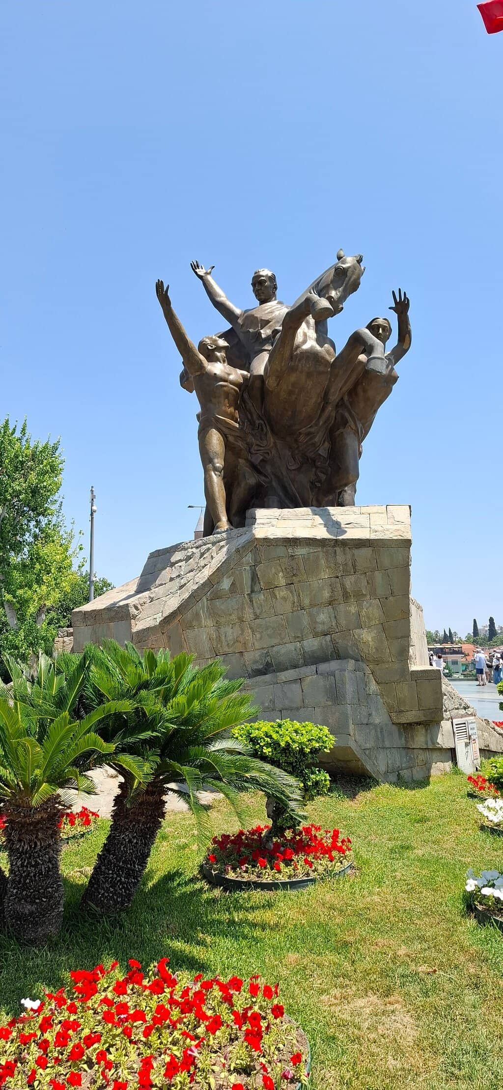 Taksim Square's Iconic Figure