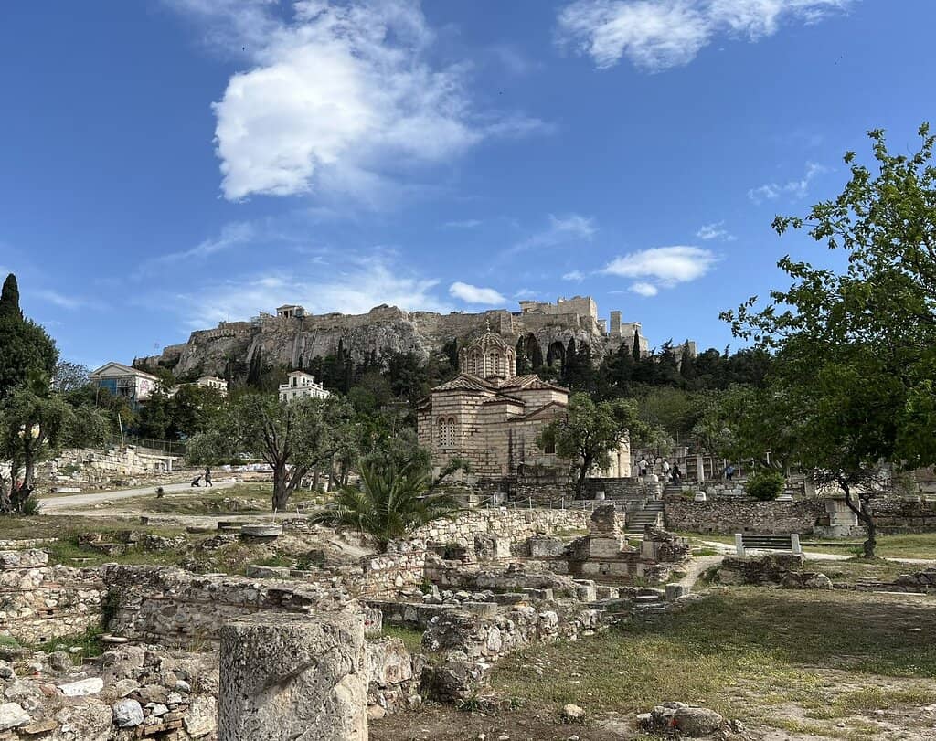 Location within Ancient Agora
