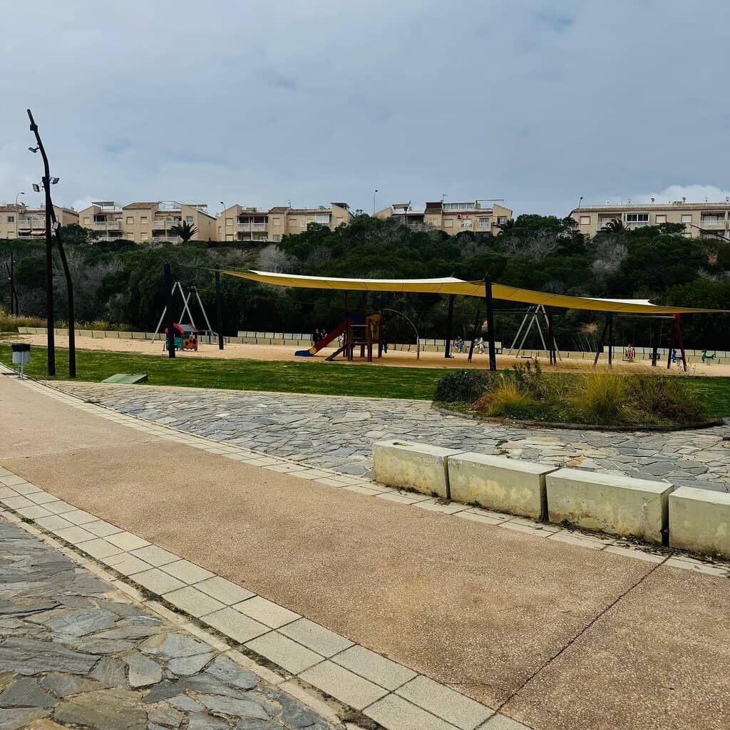 Shaded Benches