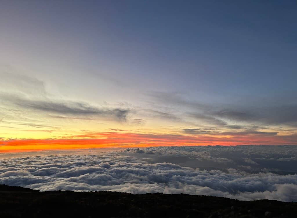 Sunset Over the Pacific