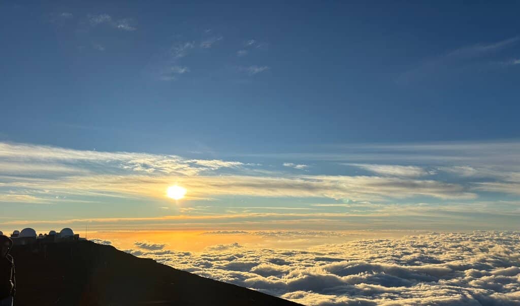 Sunrise Above the Clouds