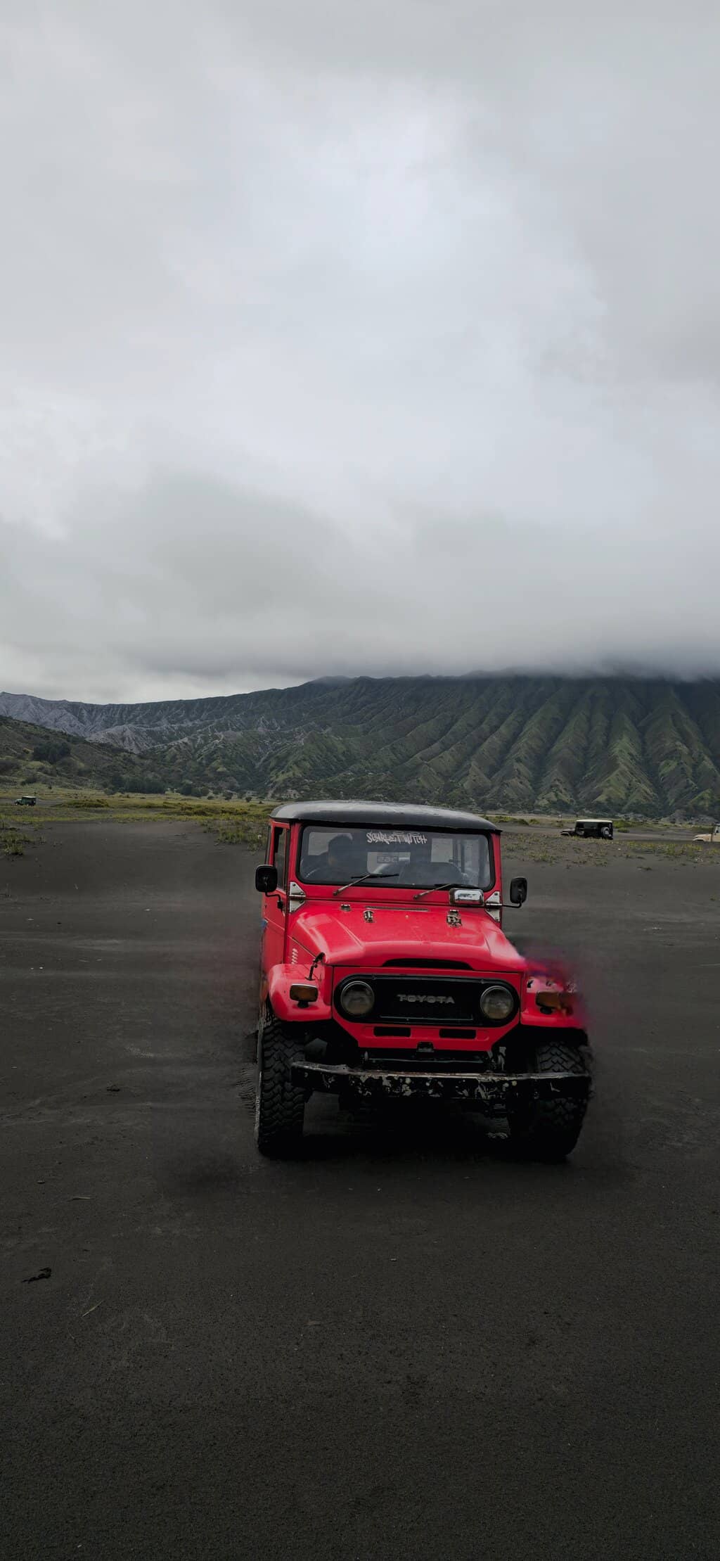 Panoramic Volcanic Landscape