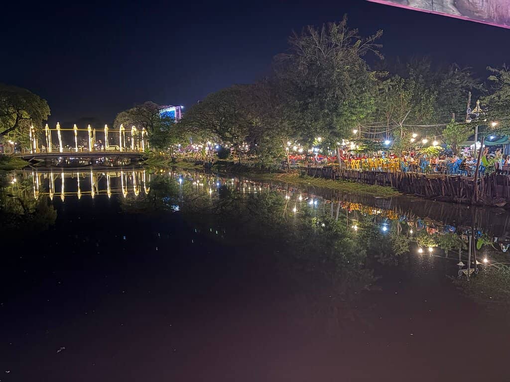 Lively Riverside Ambiance