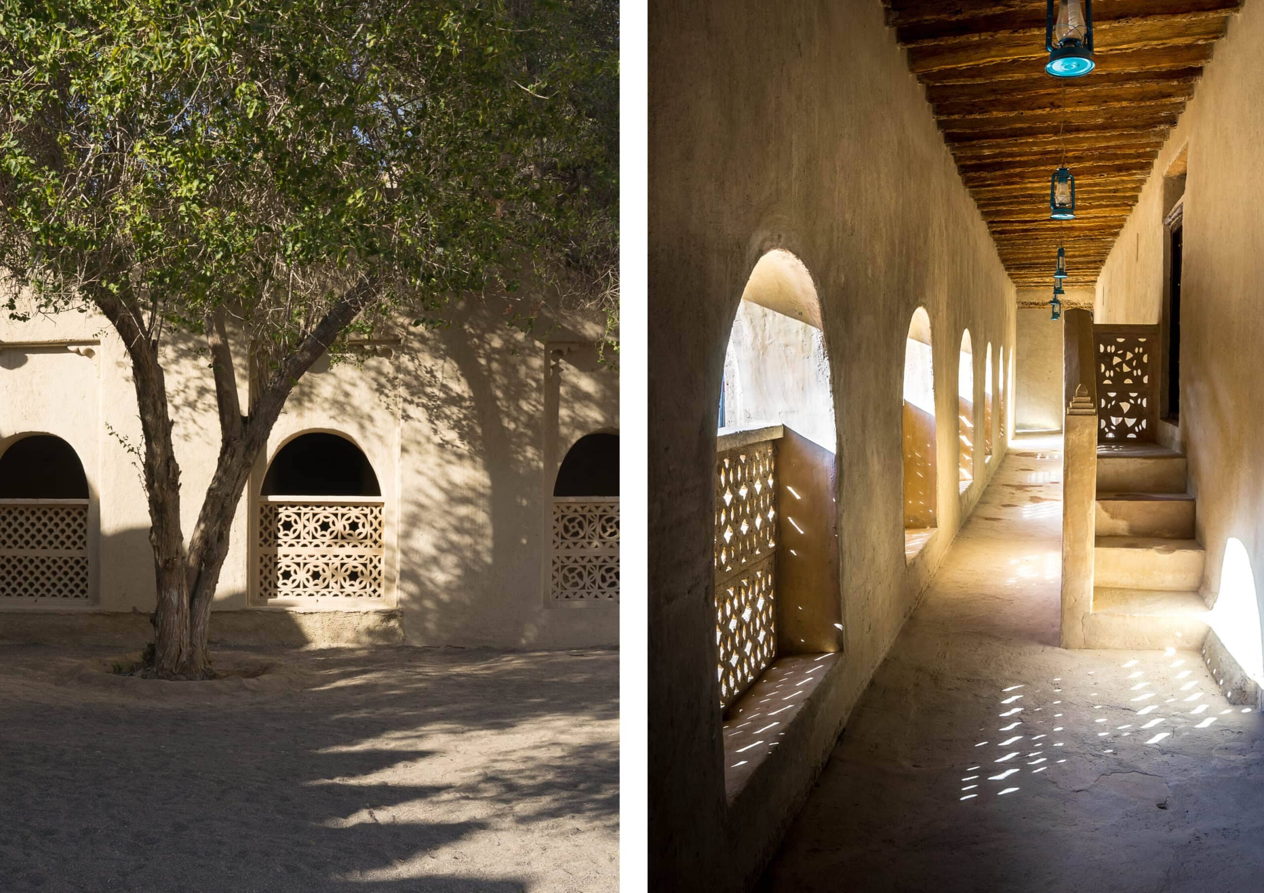 Preserved Courtyard and Architecture