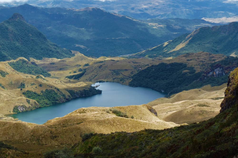 Laguna Sucus & Antisana Volcano