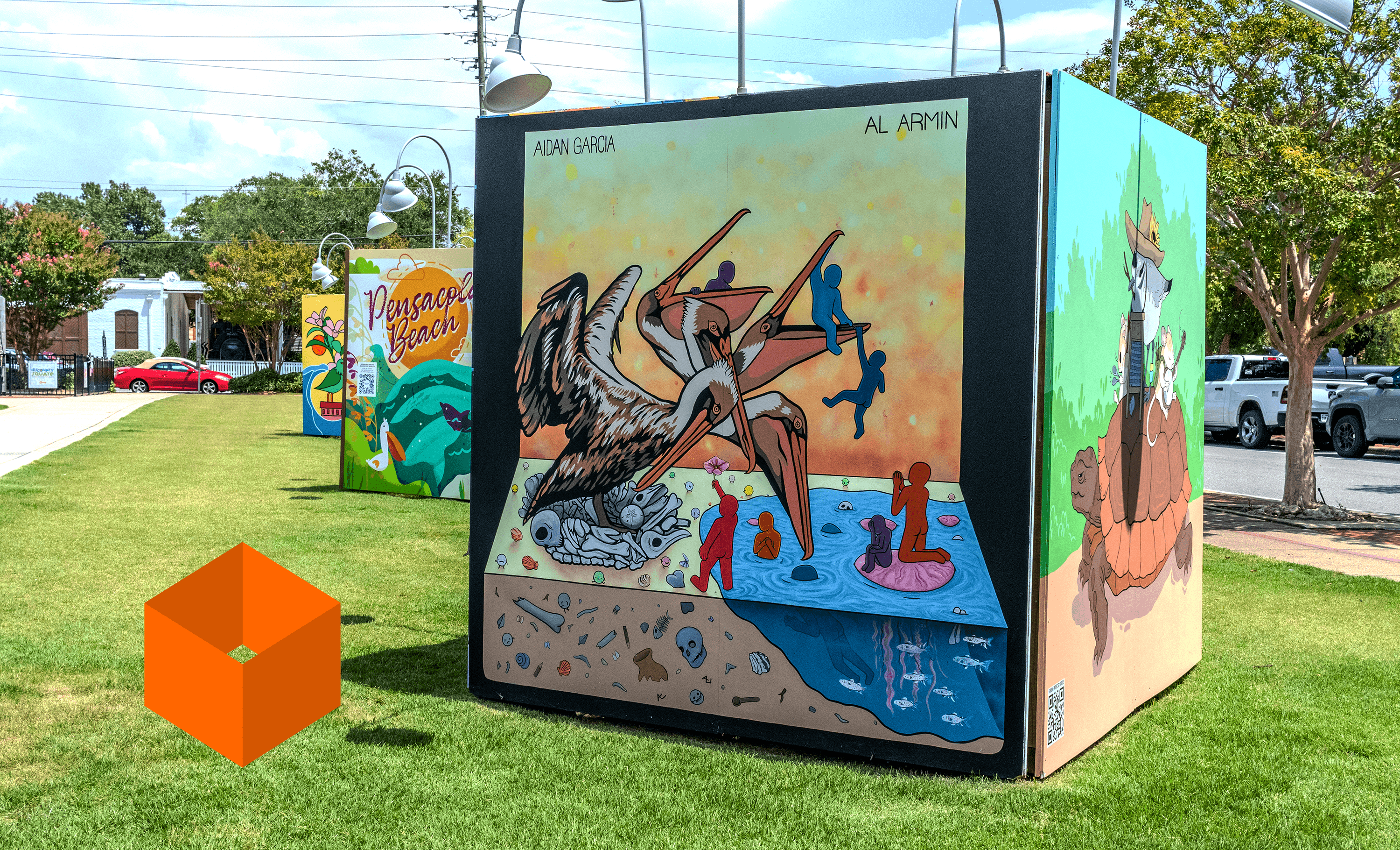Museum Plaza Art Cubes