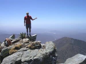 Hiking to the Summit