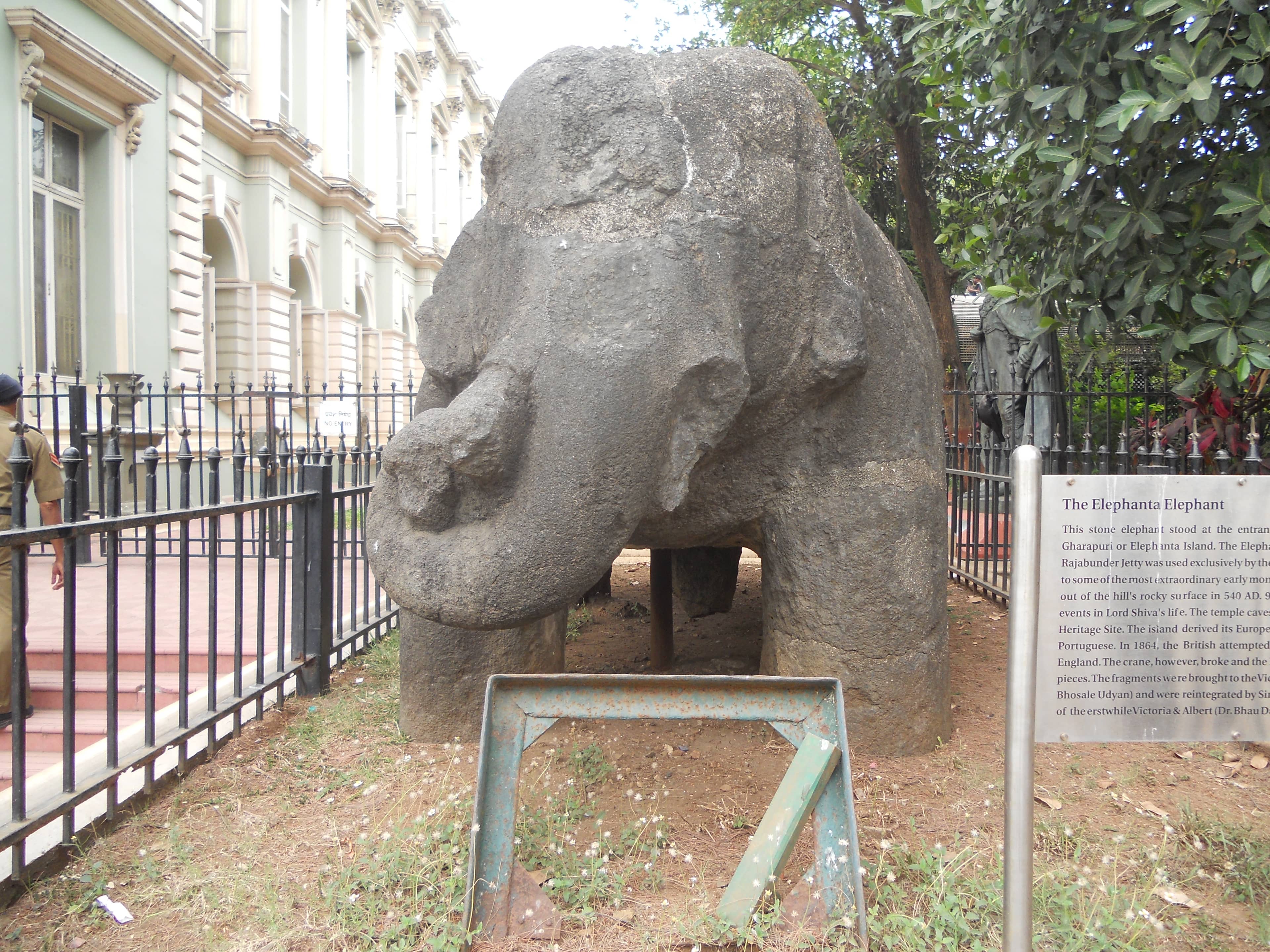 Elephanta Island Elephant Statue