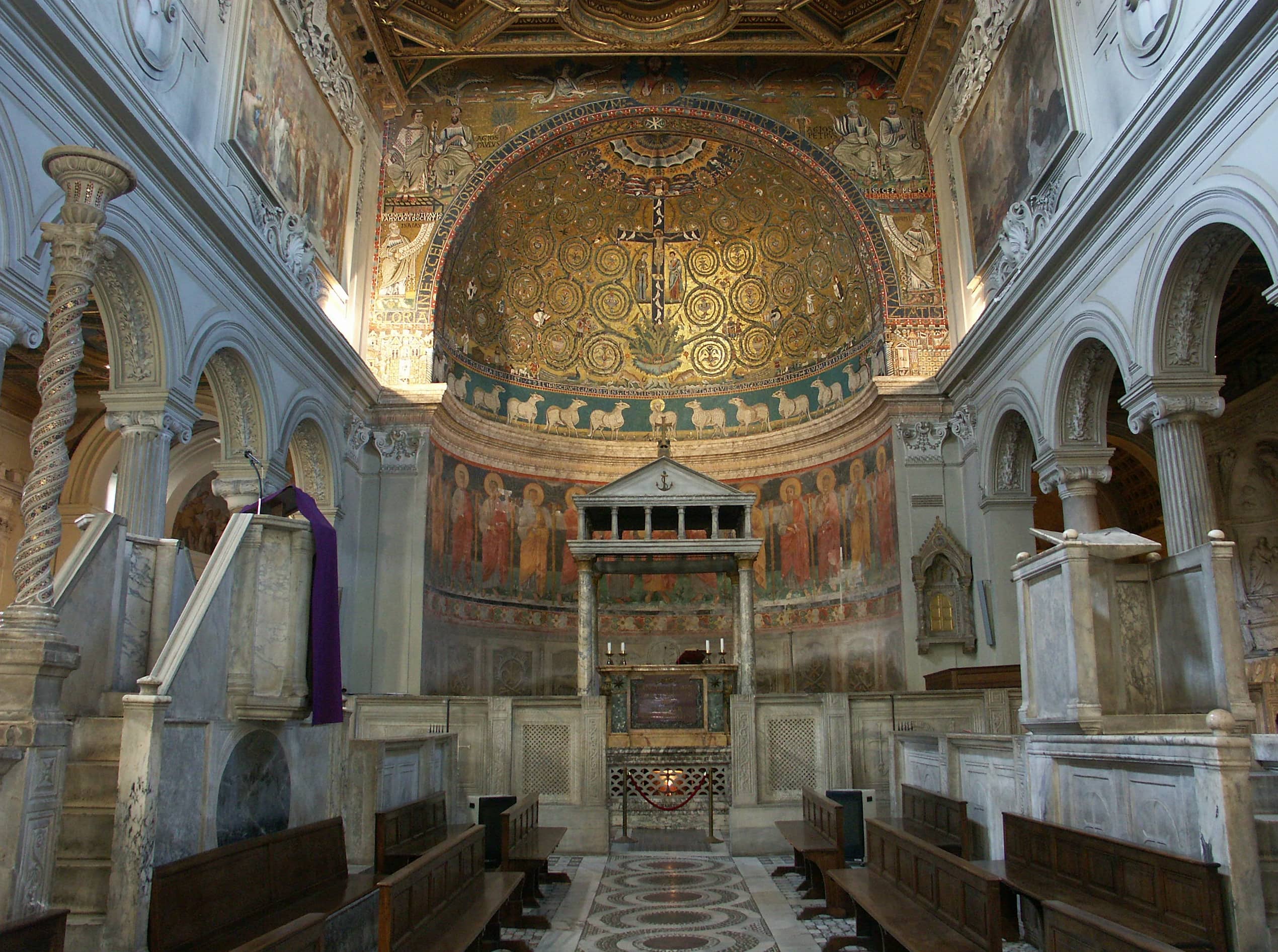 Medieval Church Below