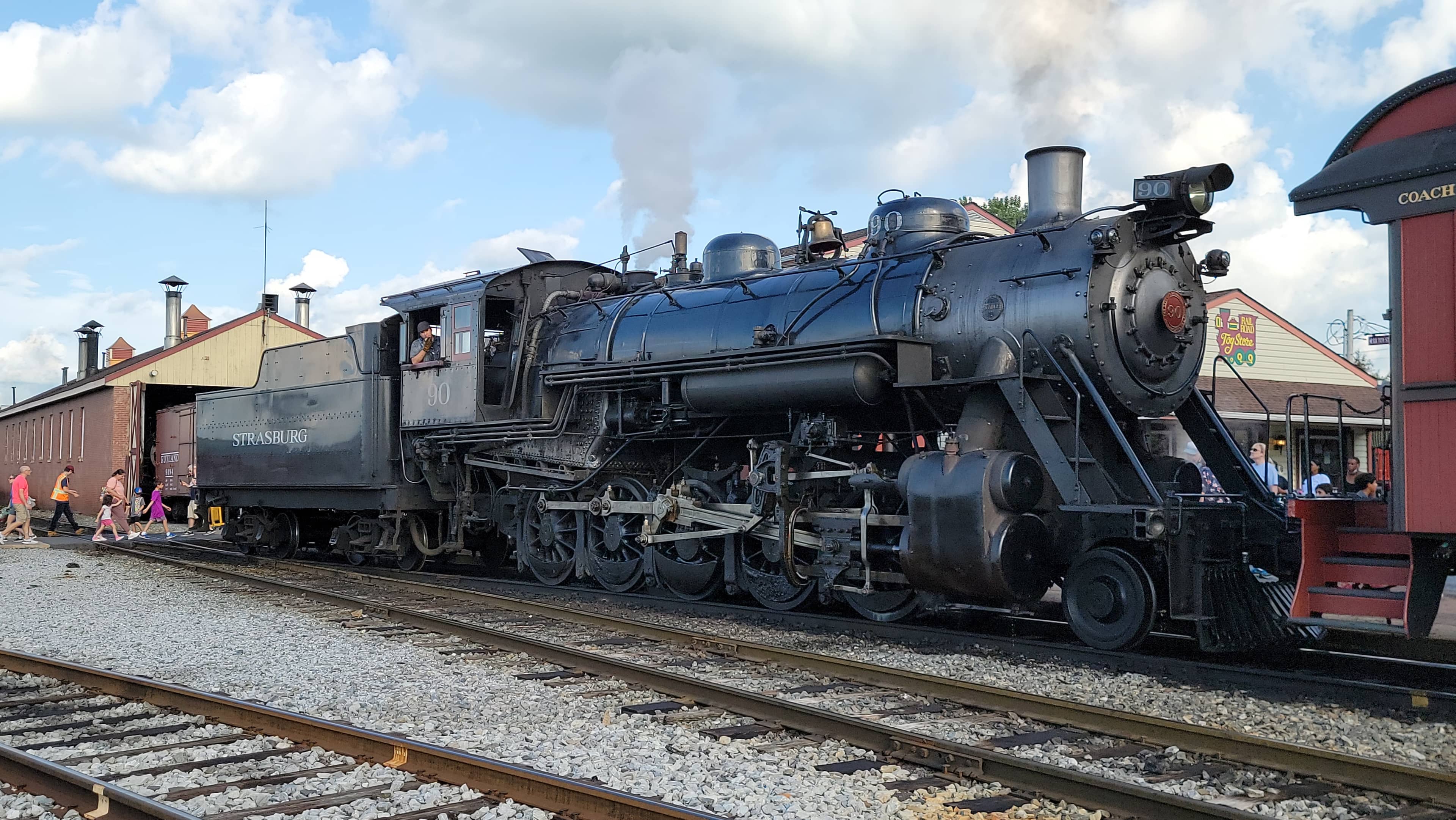 Steam Locomotive Encounters