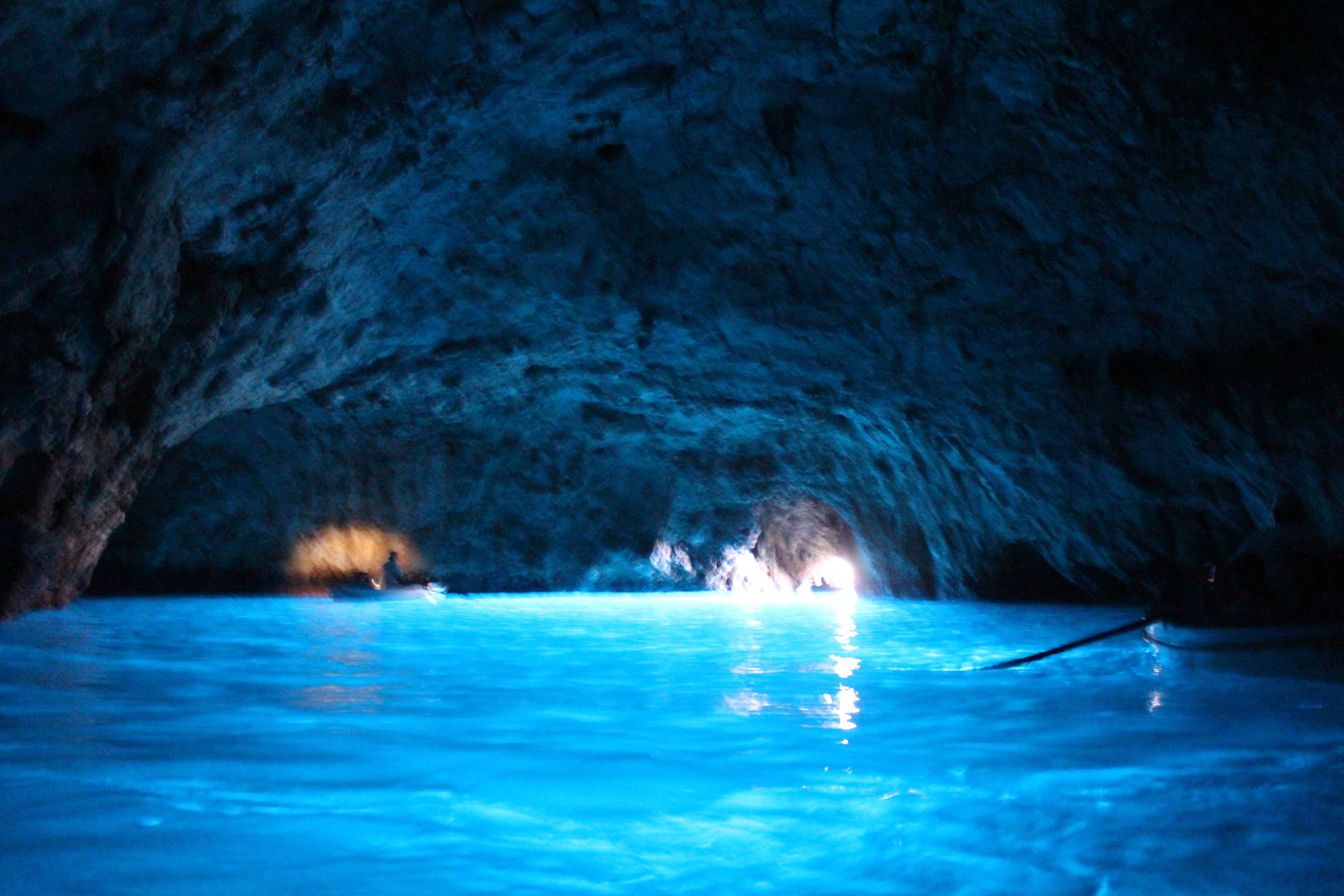 Underwater Caves and Marine Life