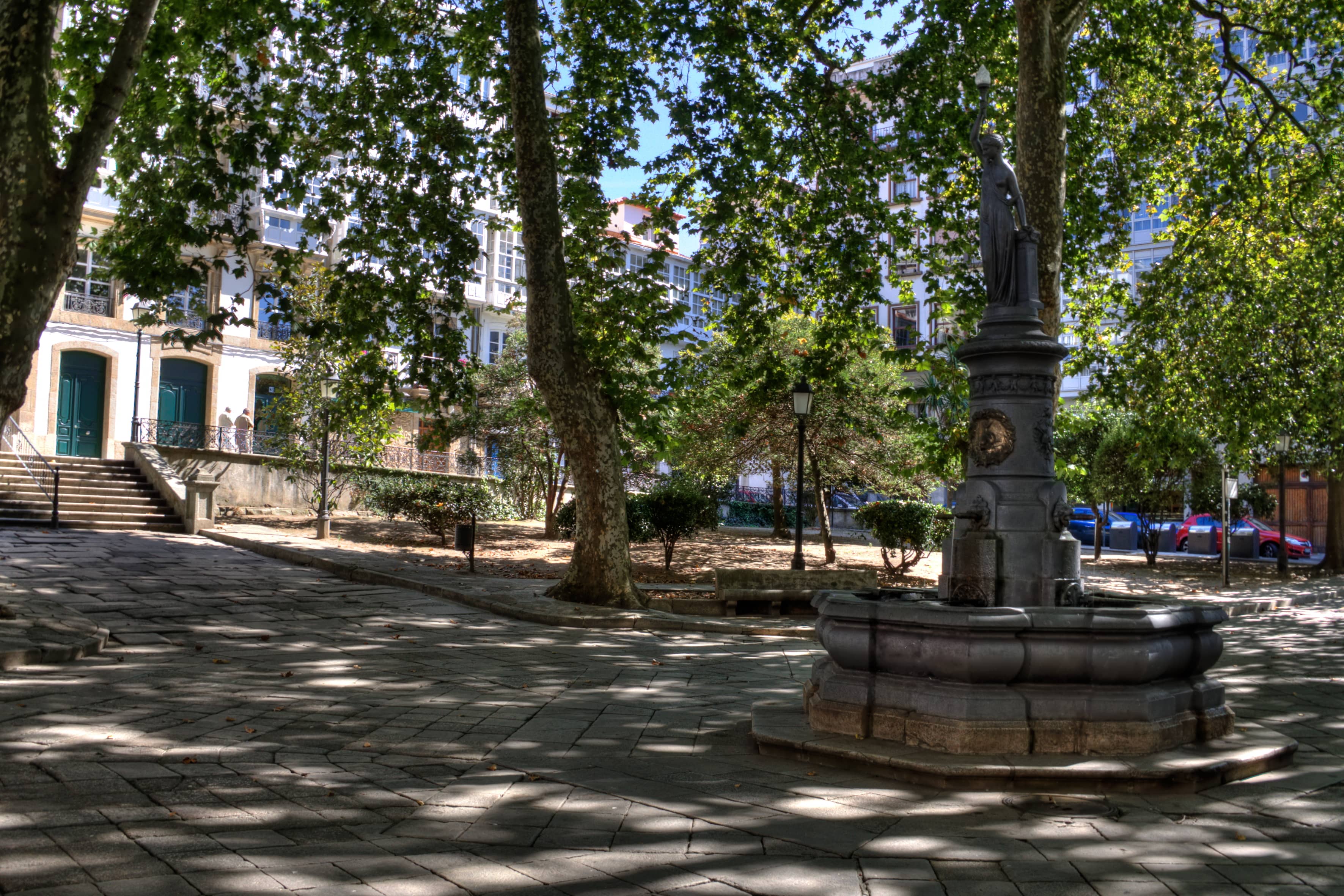 Shaded Seating Areas