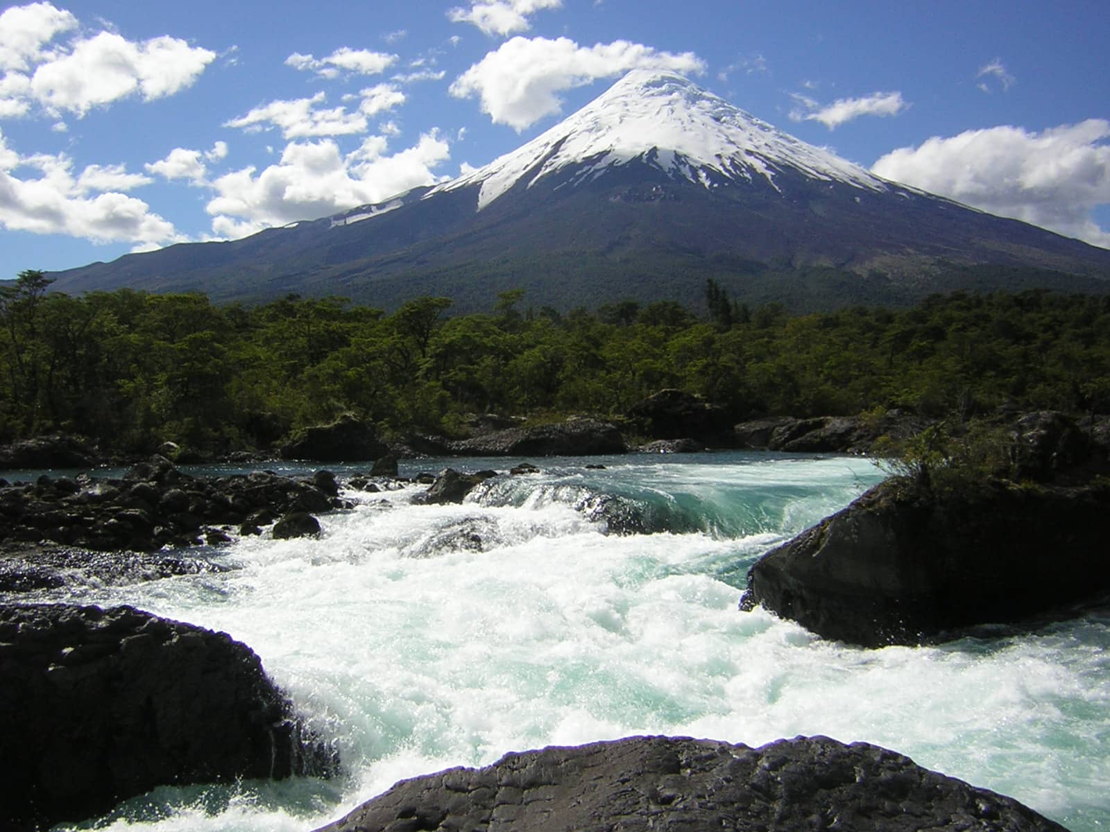 Osorno Volcano Backdrop