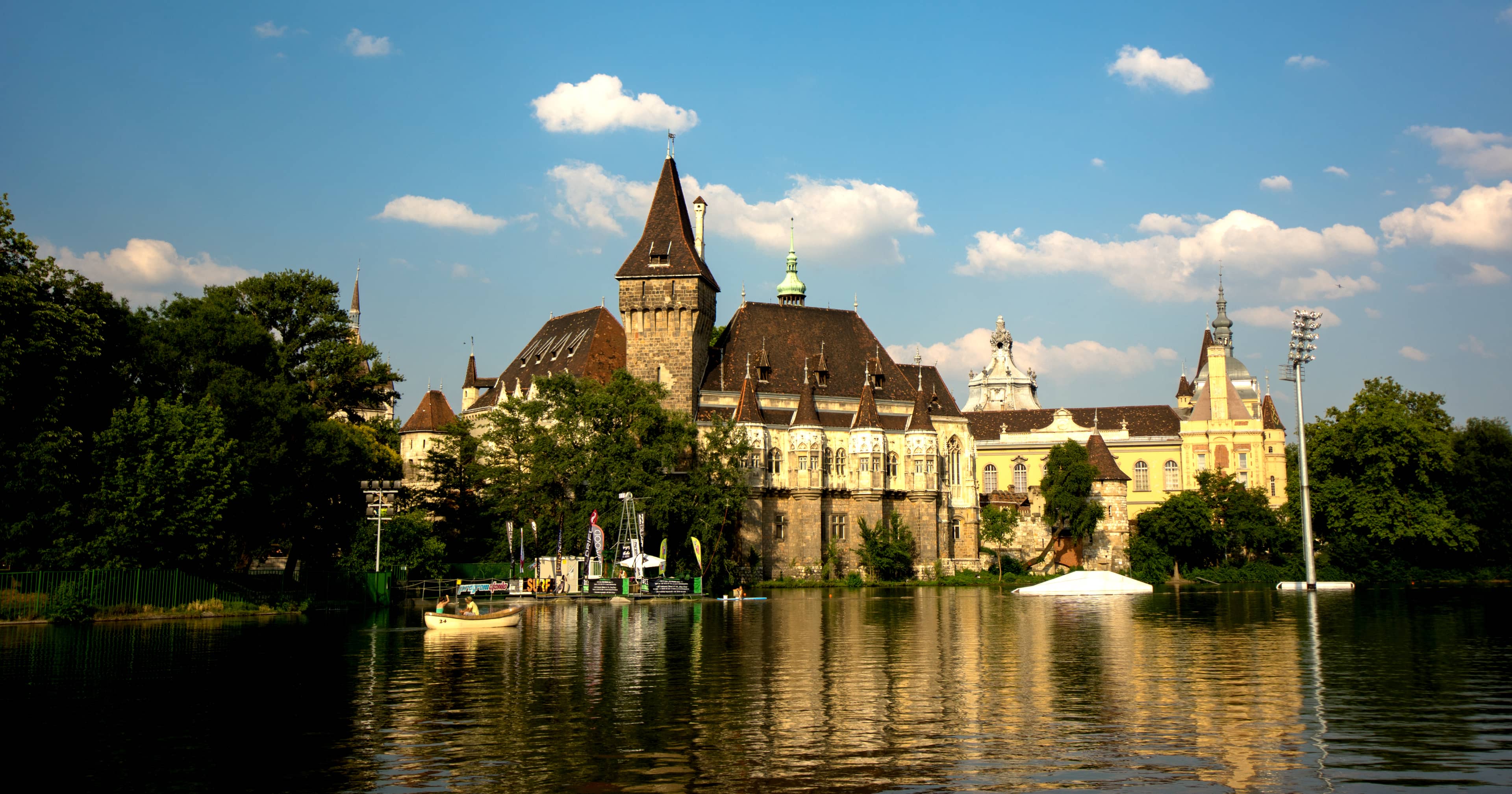 Vajdahunyad Castle (nearby)