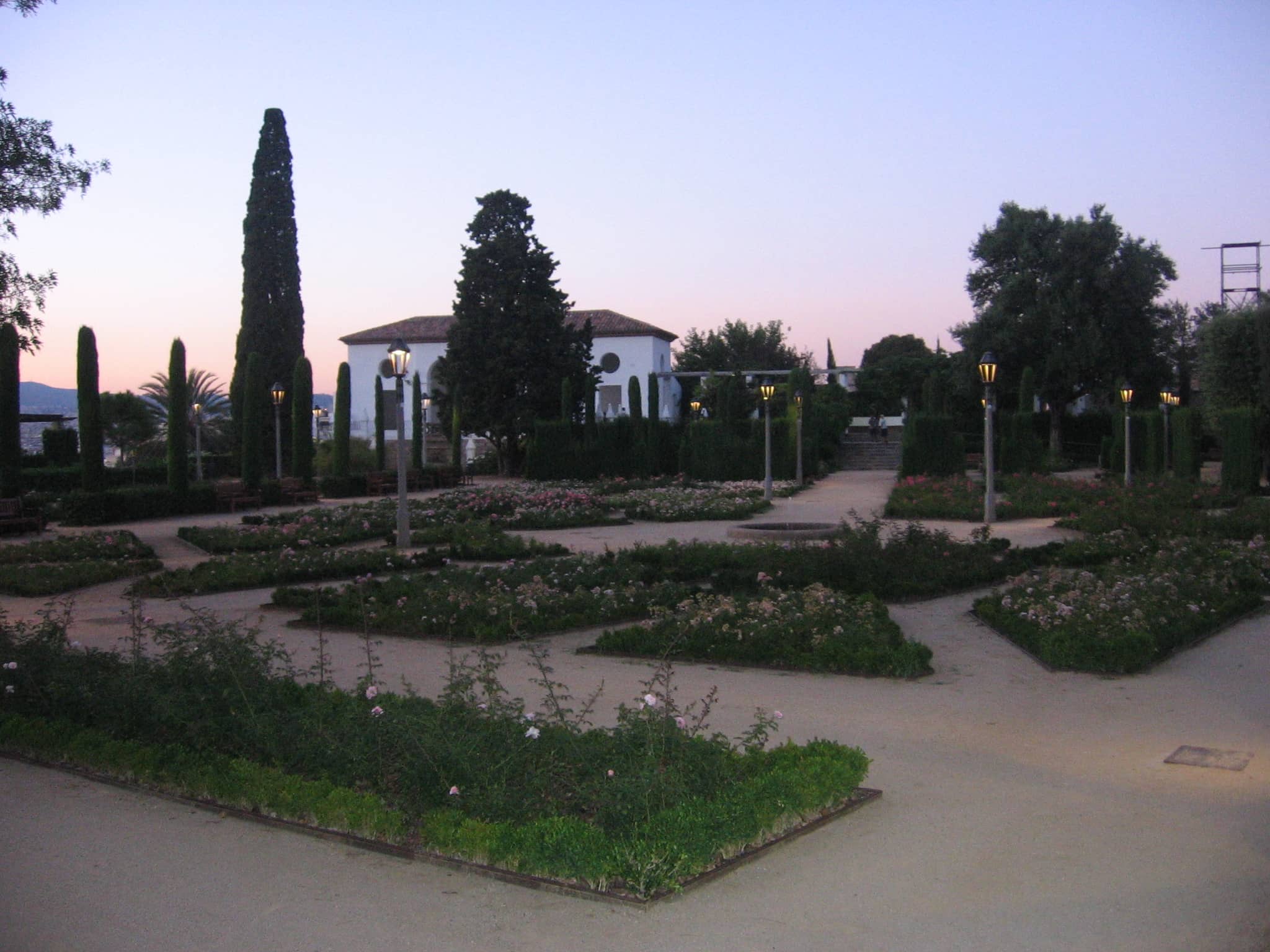 Lush Mediterranean Gardens