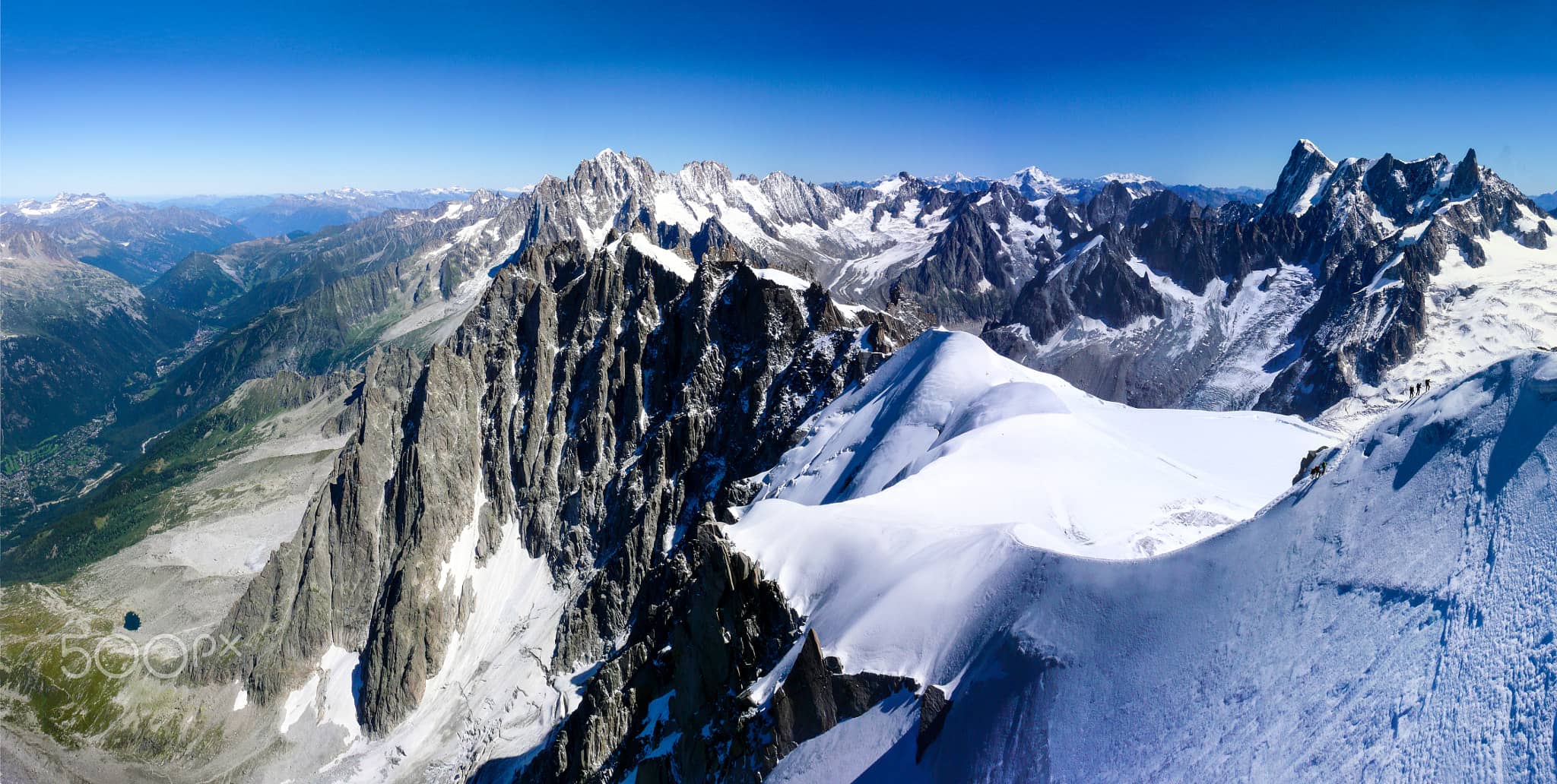 Panoramic Mont Blanc Views