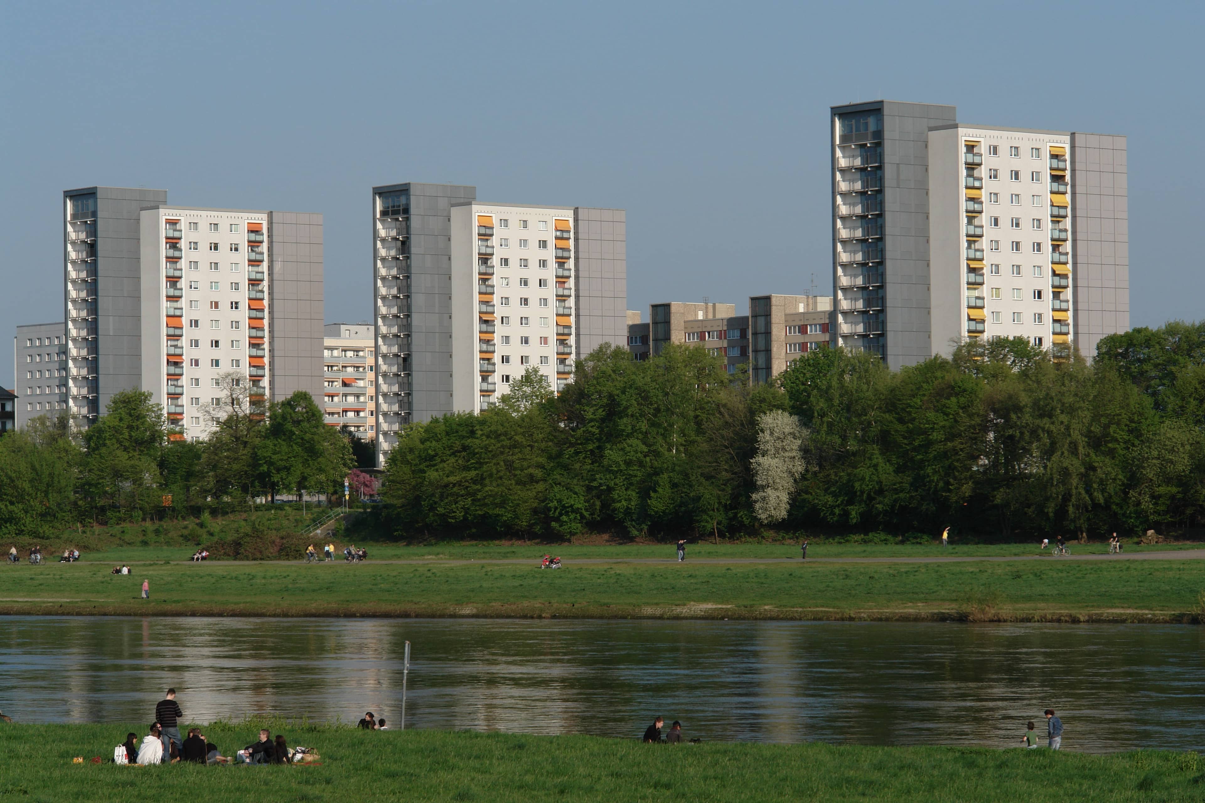 Johannstadt Nord Green Spaces