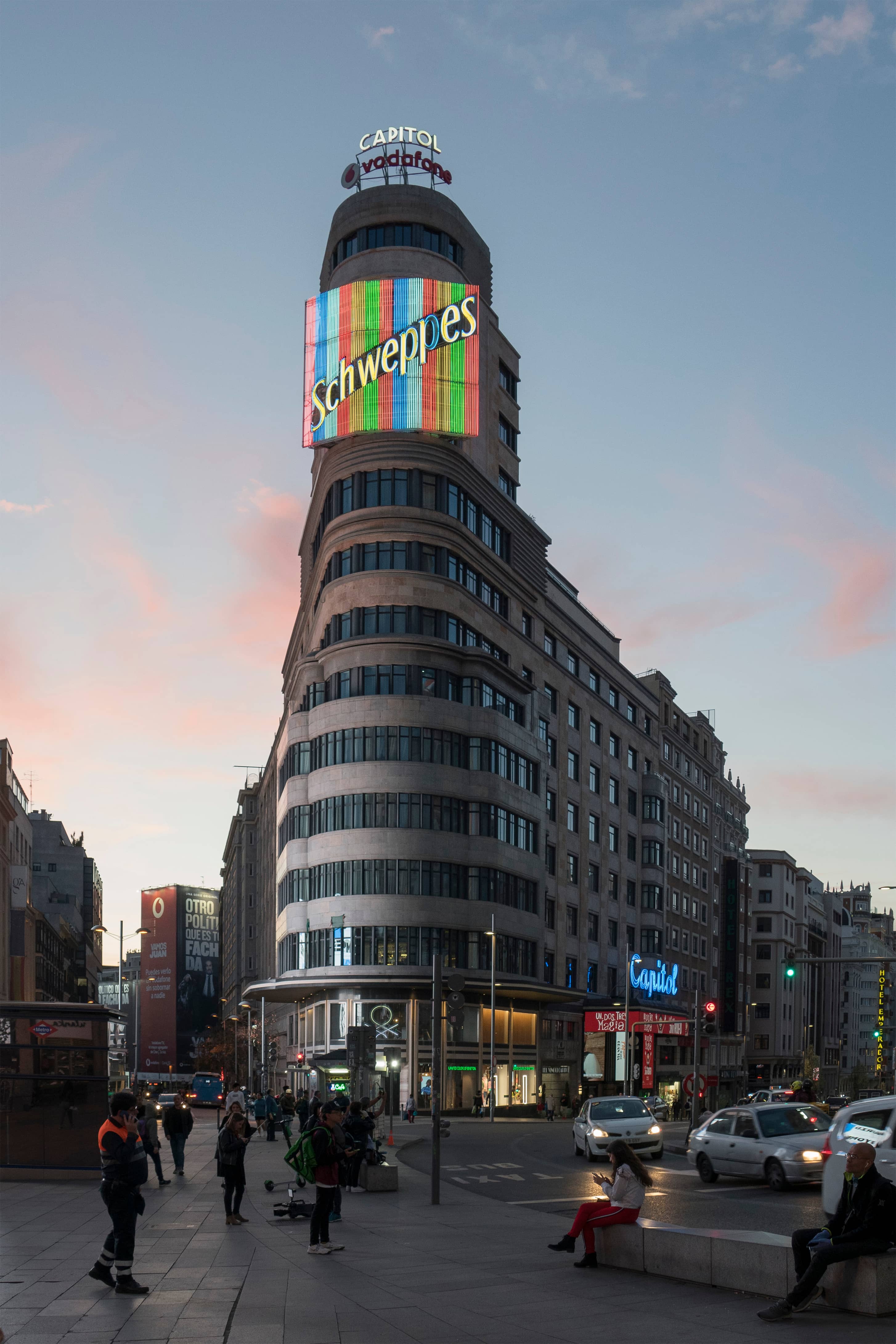 Iconic Schweppes Sign