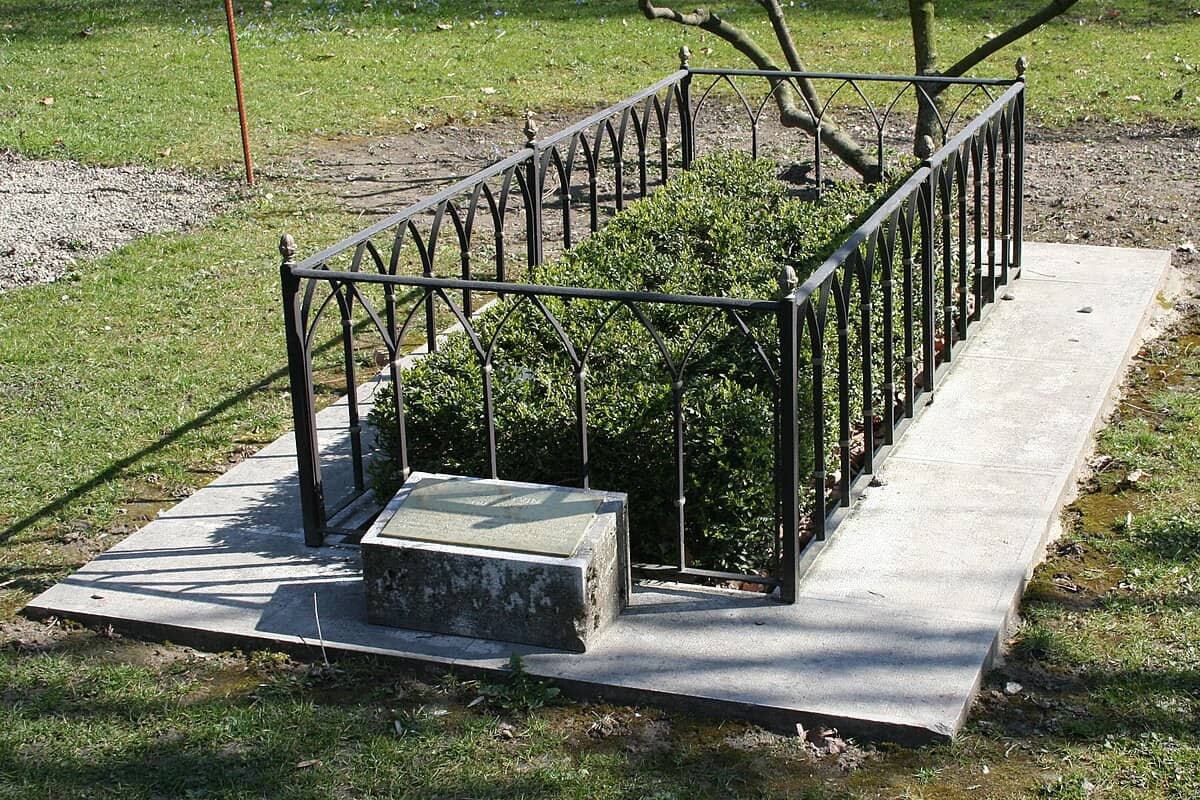 John Calvin's Traditional Grave