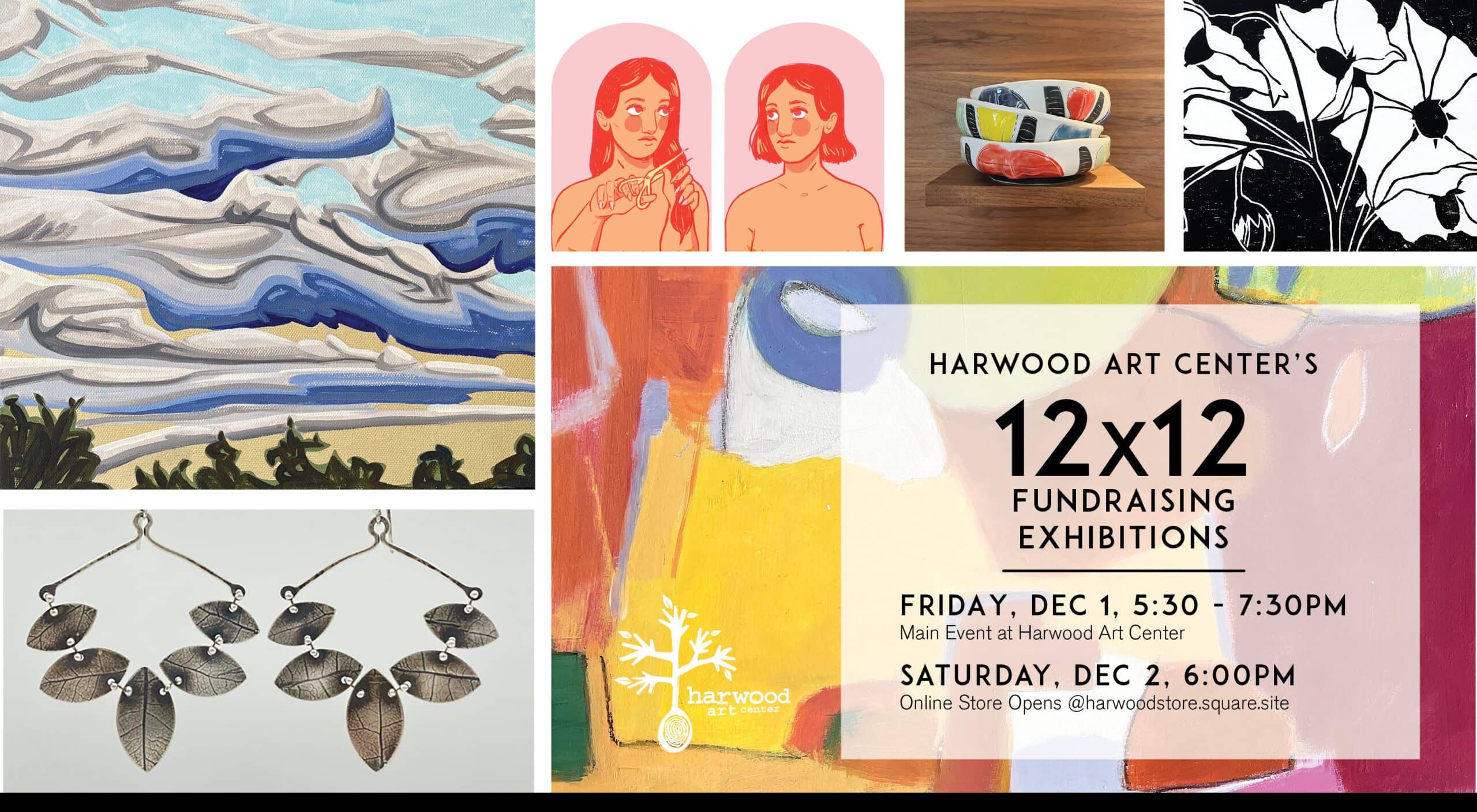 12x12 Fundraiser Art
