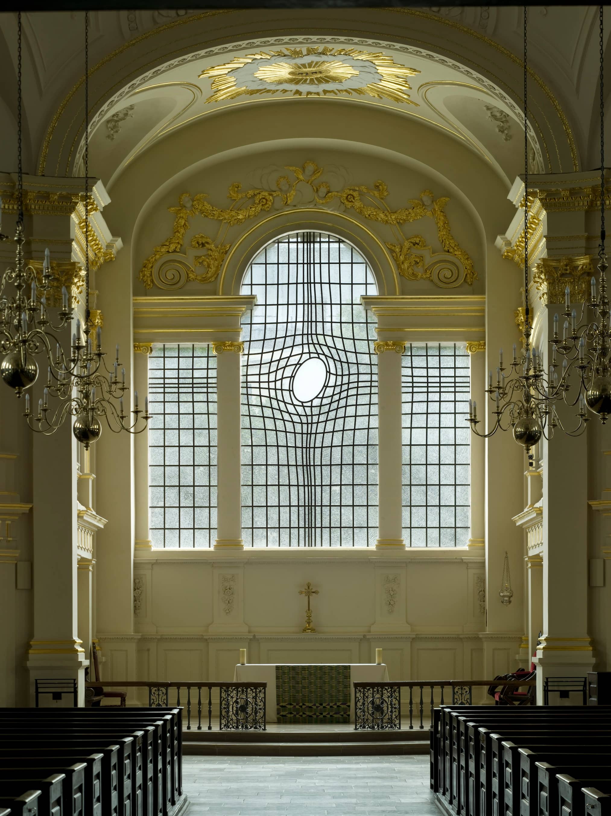 East Window by Shirazeh Houshiary