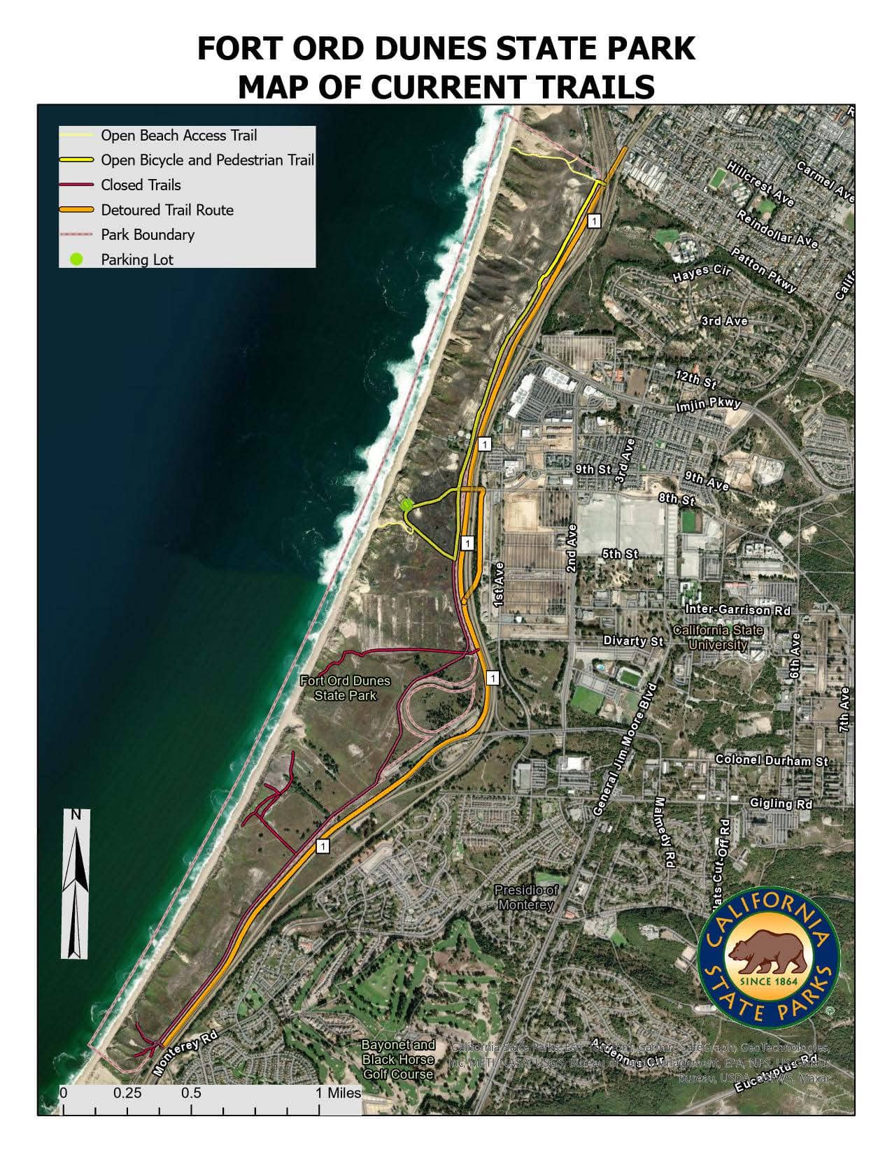 Paved Coastal Trails