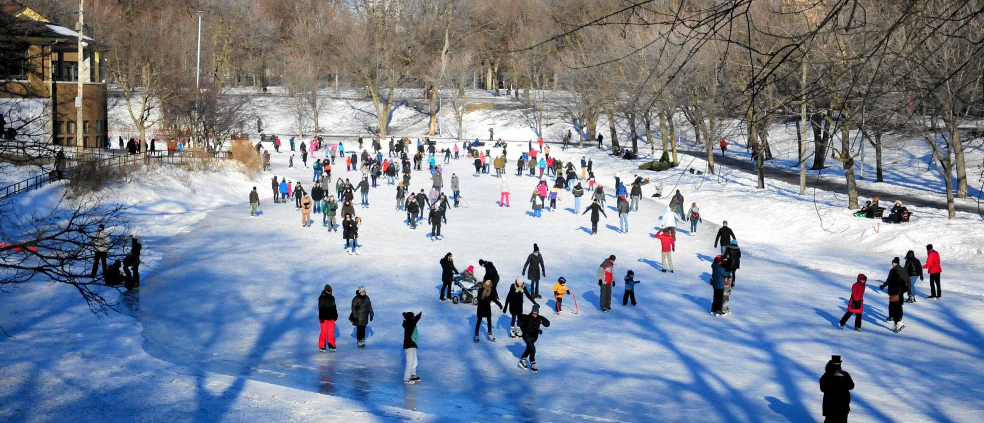 Winter Ice Rink