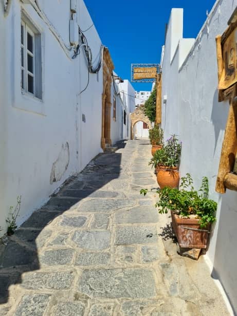 Lindos Village Streets