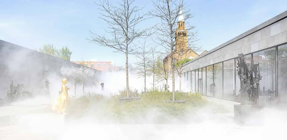 Sculpture Garden Mist Installation
