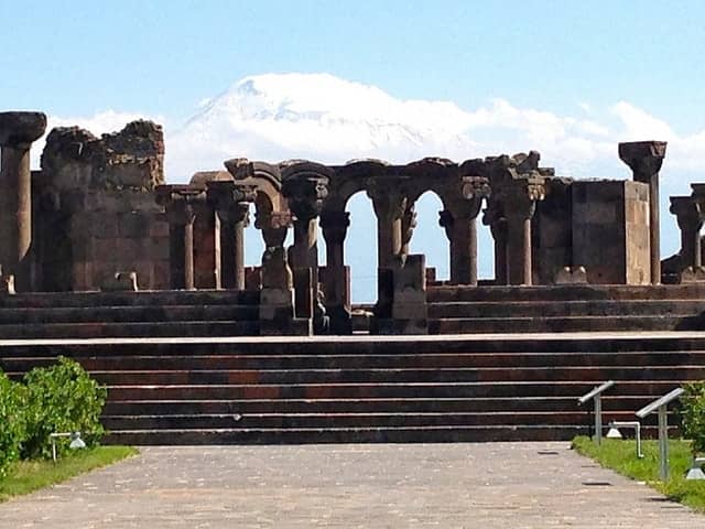 Distant View of Mount Ararat