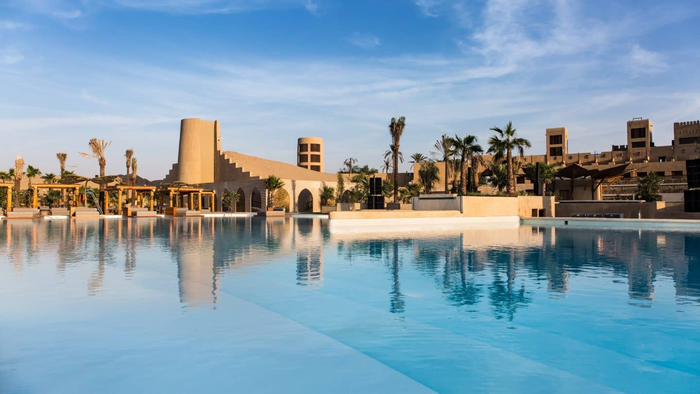 Stunning Desert Oasis Pool