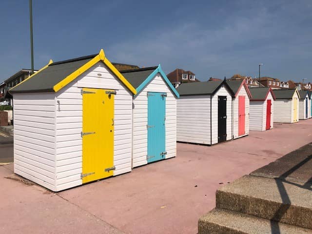Colorful Beach Huts