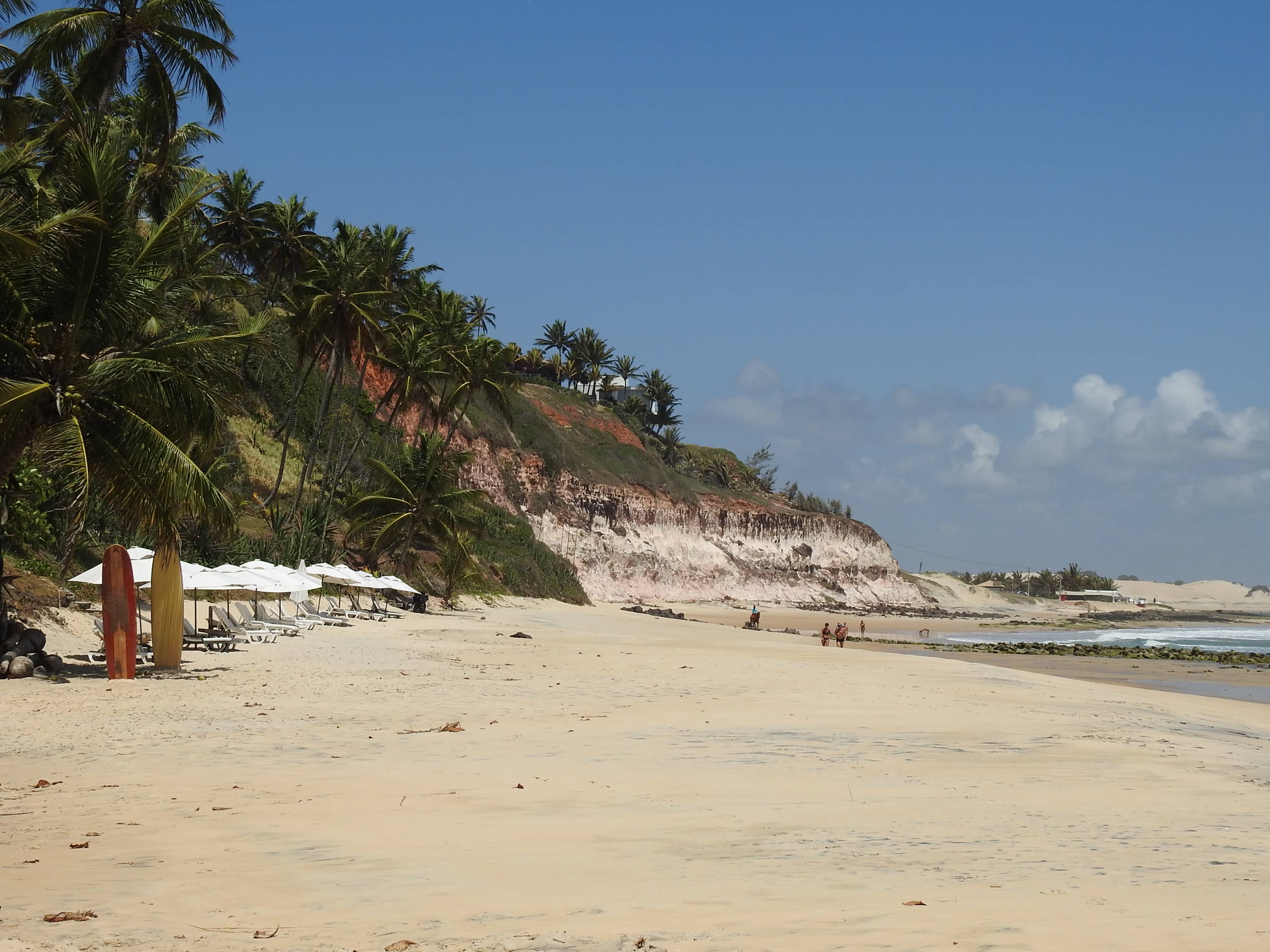 Scenic Cliffs and White Sand